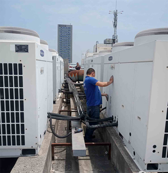 泗阳中央空调制热和不制冷系统维修方法